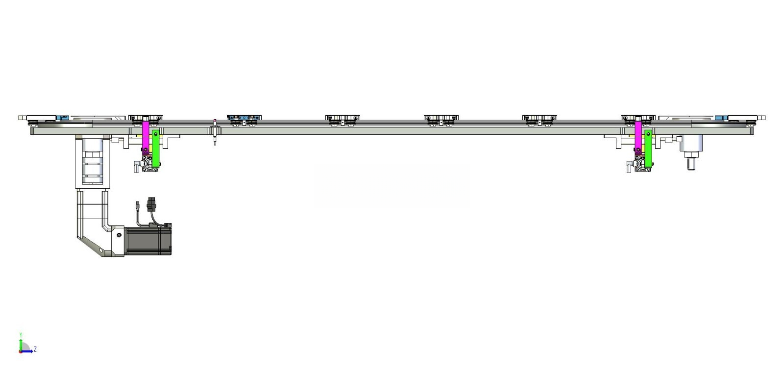 Can Rig Guide Rail Circular guide rail conveyor line Circular guide rail circulating ...