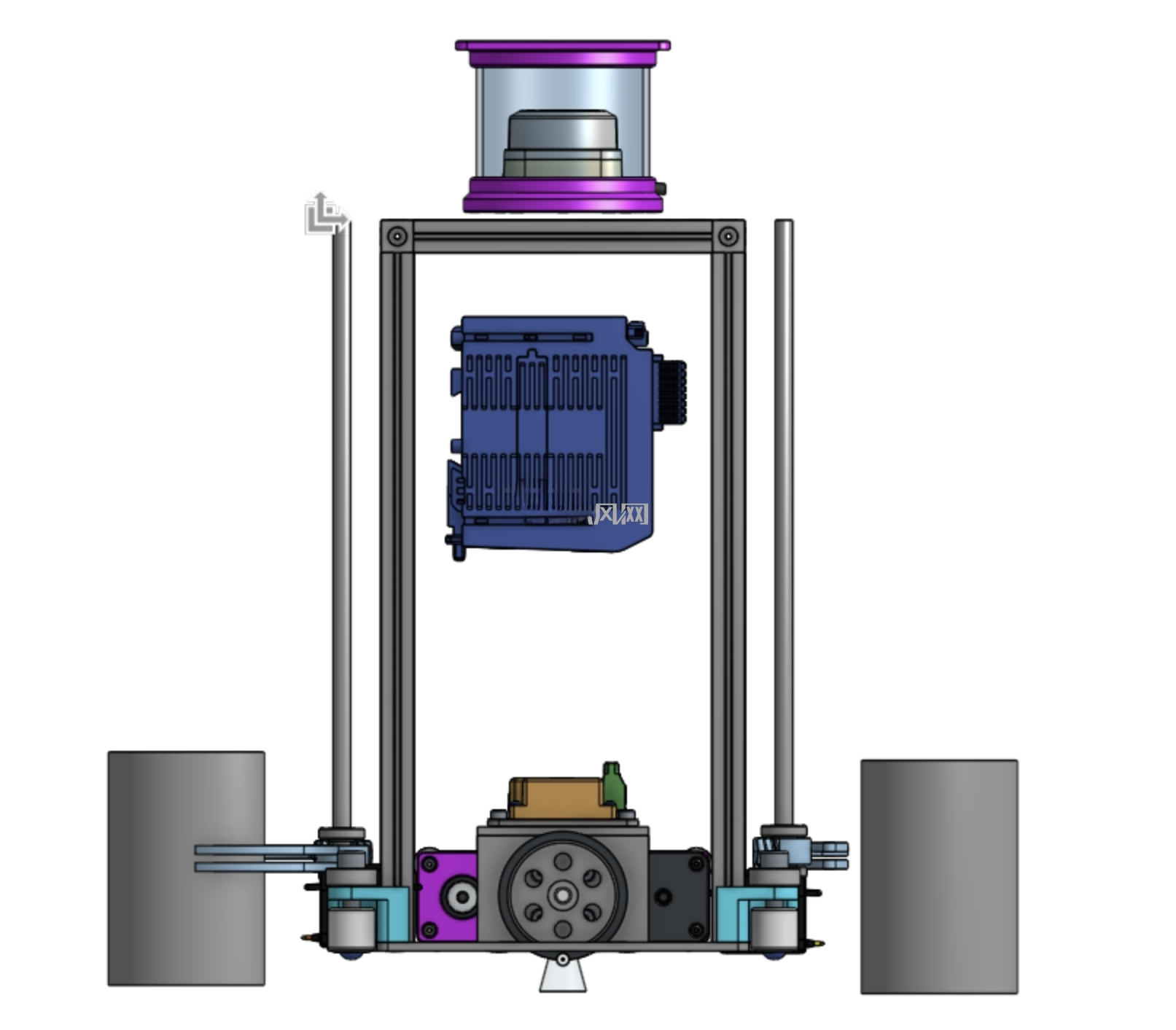 Handling Robot 3D Model – STEP CAD Model for Industrial robot