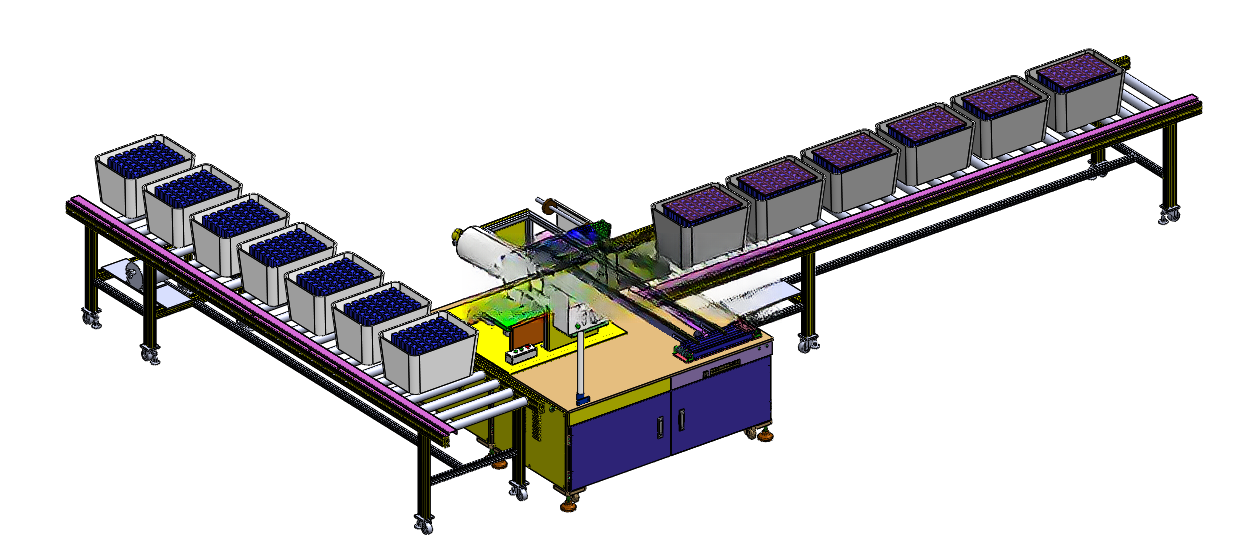 Rubik's Cube finished plastic sealing packaging roller cutting line ...