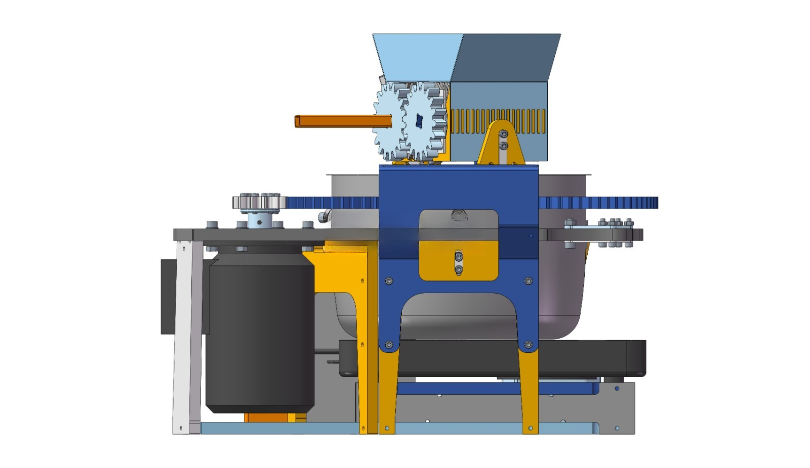 Multi-station rotary material sorting equipment | manyCAD