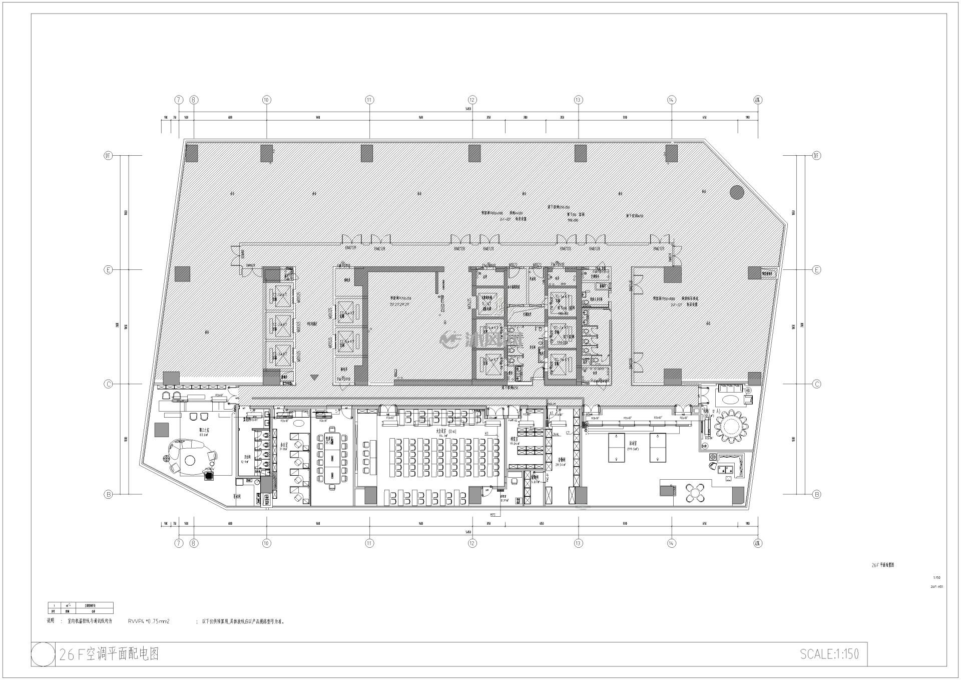 Socket Cleaning Machine Office Renovation Electrical Drawings – DWG CAD Model for CAD Library