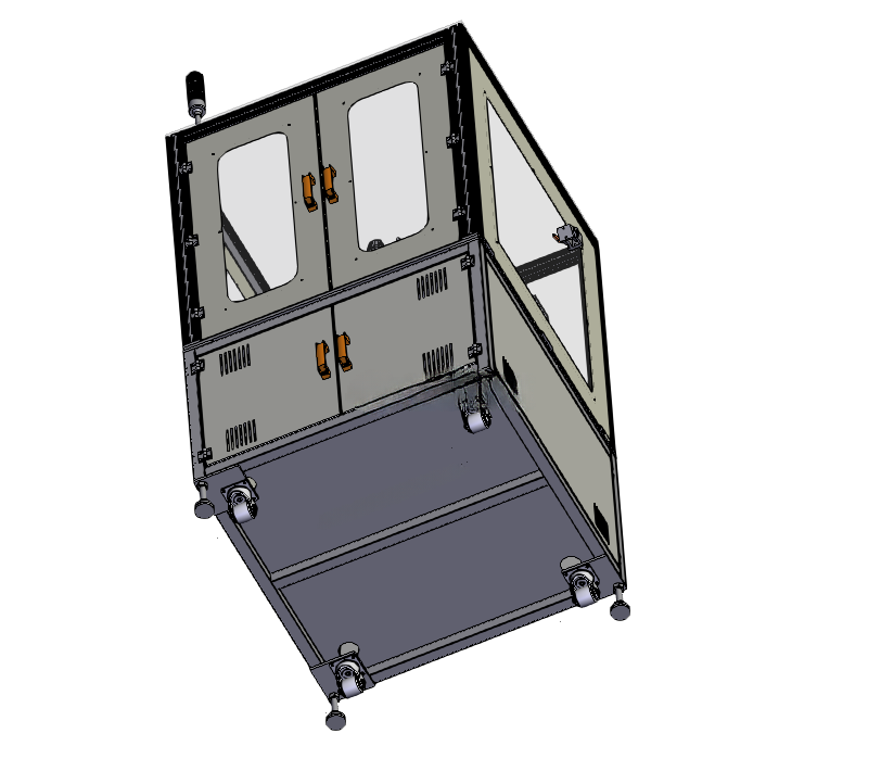 PCB Vision Inspection Equipment – STP CAD Model
