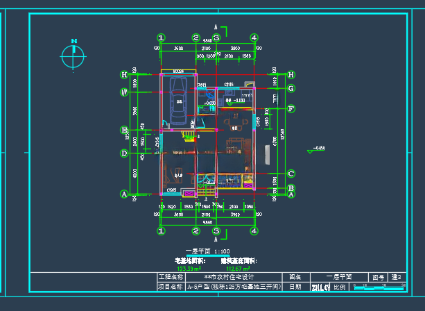Structura Model 313 sqm Three-Story Villa Architectural and Structura… – DWG CAD Model